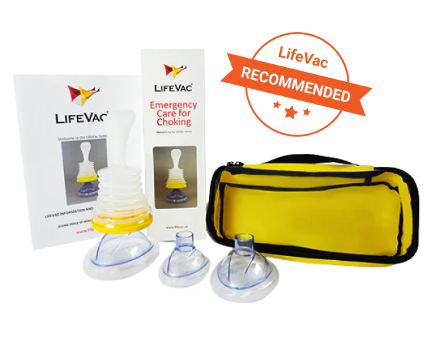 Συσκευή Διάσωσης (Πνιγμού) LifeVac Home Kit (4 μάσκες)