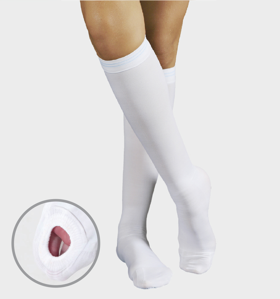 Lower Knee Sock Antithrombotic -1341- Small Anatomic Help