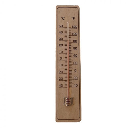 Wall Thermometer 7284 Wooden(101015)