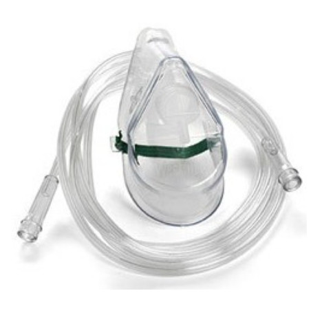 Oxygen Mask A (With Hose) for adults