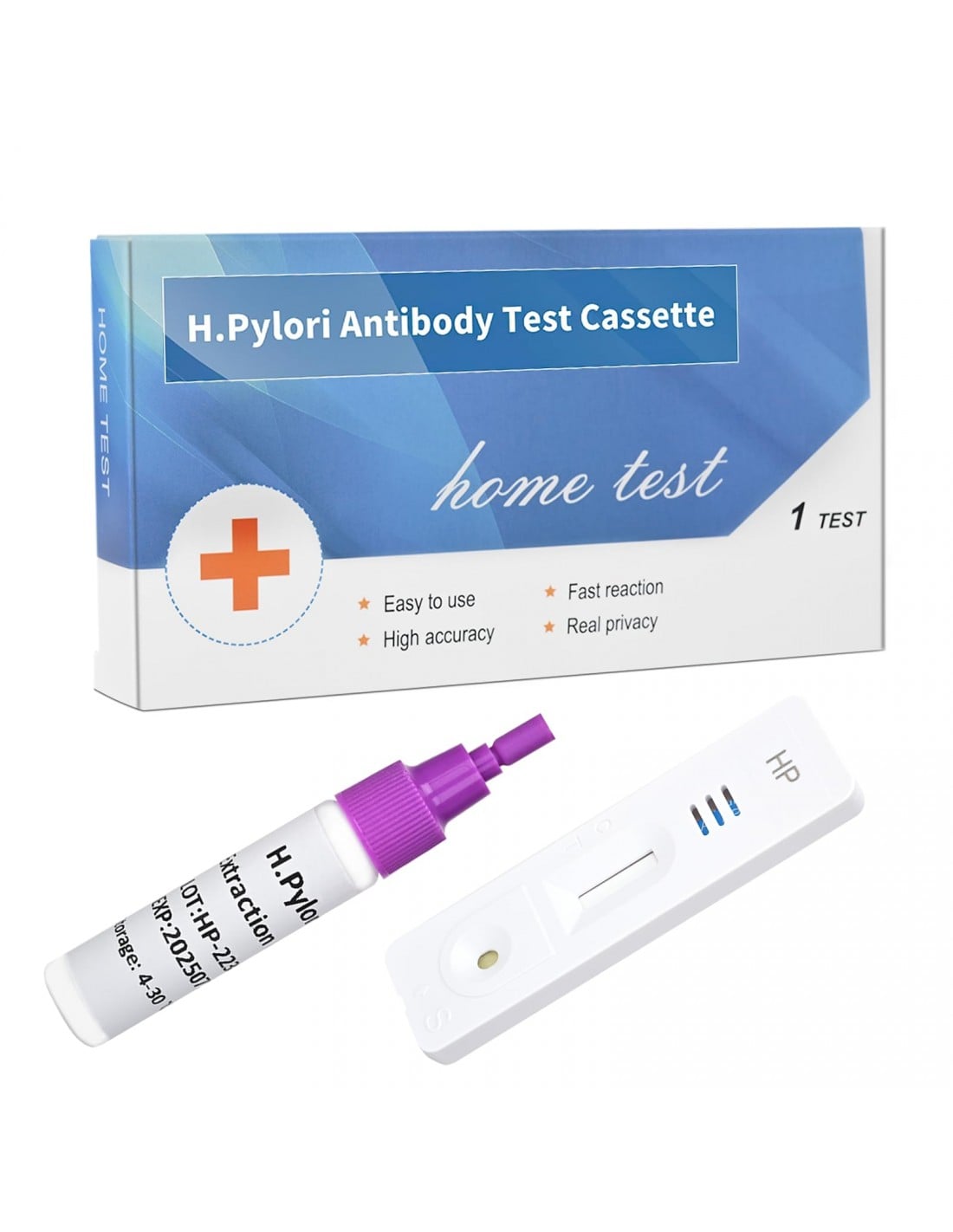 Test Rapid Hpylori Αντιγόνου στα Κόπρανα 1test/kit