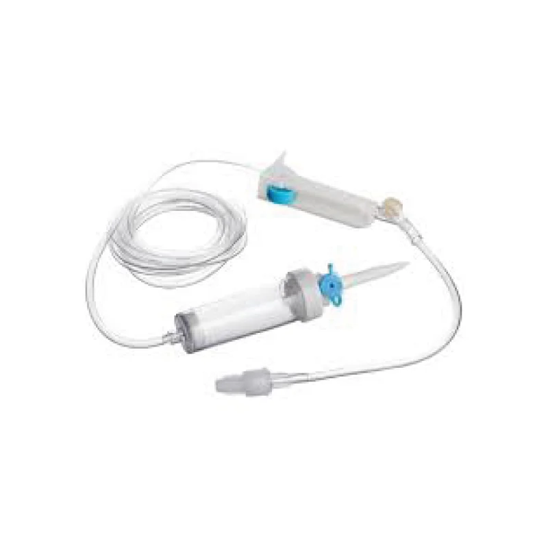 Serum device with Polymed air duct with 1,8m long Y-tube