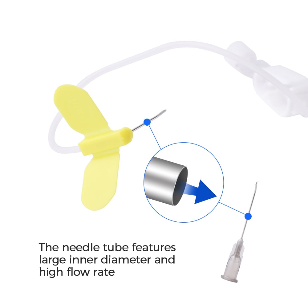 Needles Huber 20Gx20mm Ref: HY2020S / HN2 (Port-A-Cath)