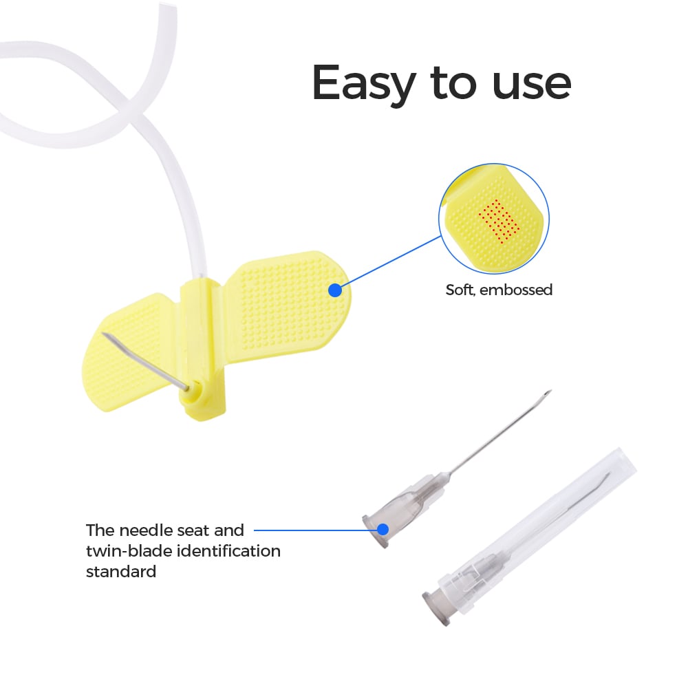 Needles Huber 20Gx20mm Ref: HY2020S / HN2 (Port-A-Cath)