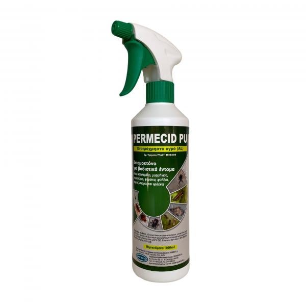 Insecticide Permecid Ready-to-use PU Liquid 500ml for insect baiting insects such as cockroach, ant, flea, flea, bedbugs, ticks and spiders