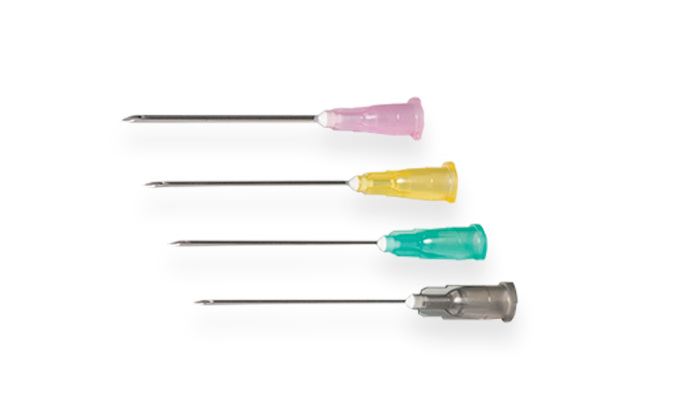 Needles Penta 18G X 1 1/2 100pcs Ref:004021A12 Pink