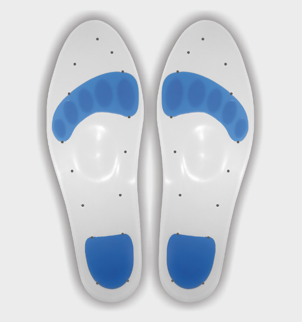 Silicone insole Whole -0753-Small (35-37) Anatomic Help