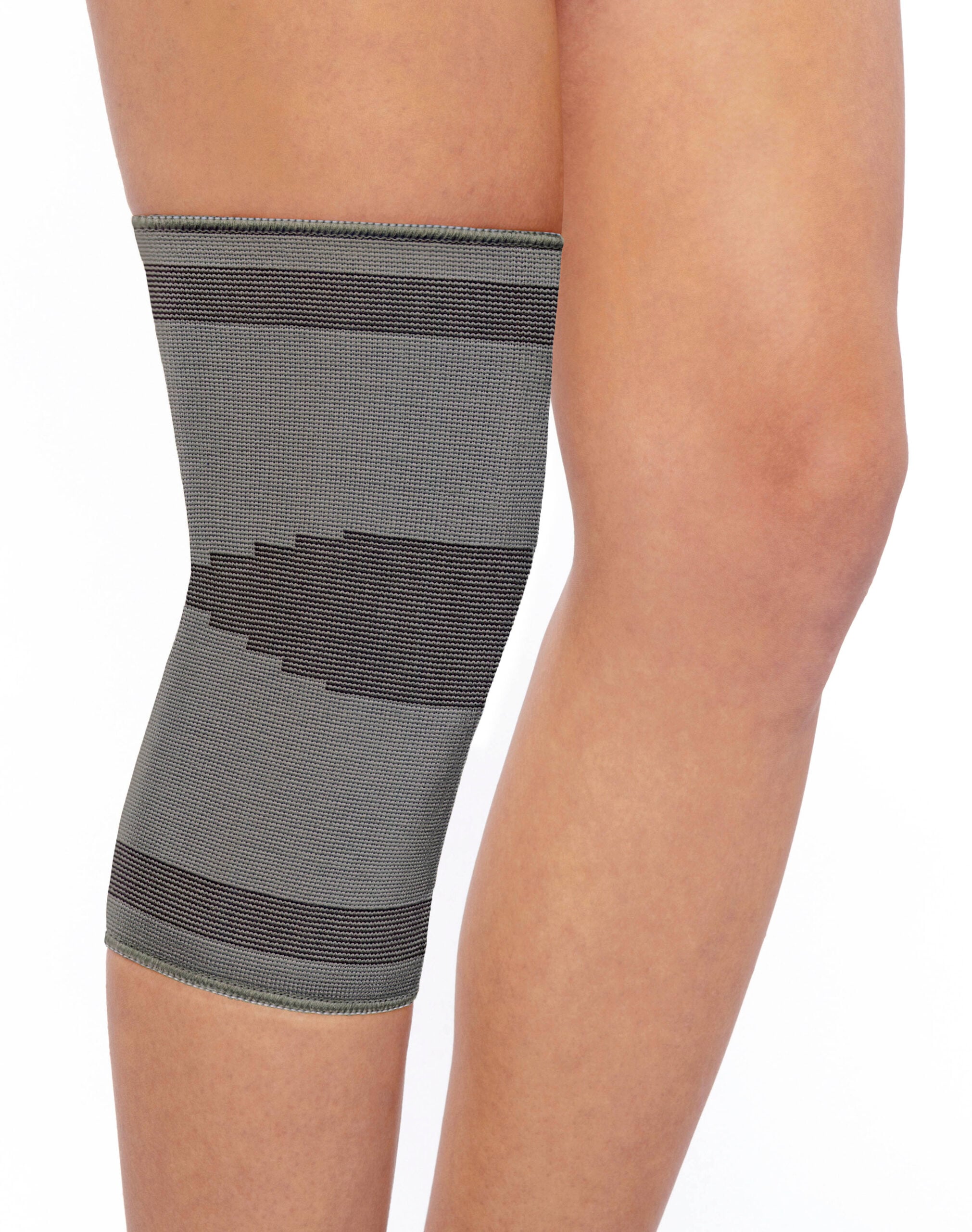 Επιγονατίδα Απλή Ελαστική Γκρι -5501- Large Anatomic Help
