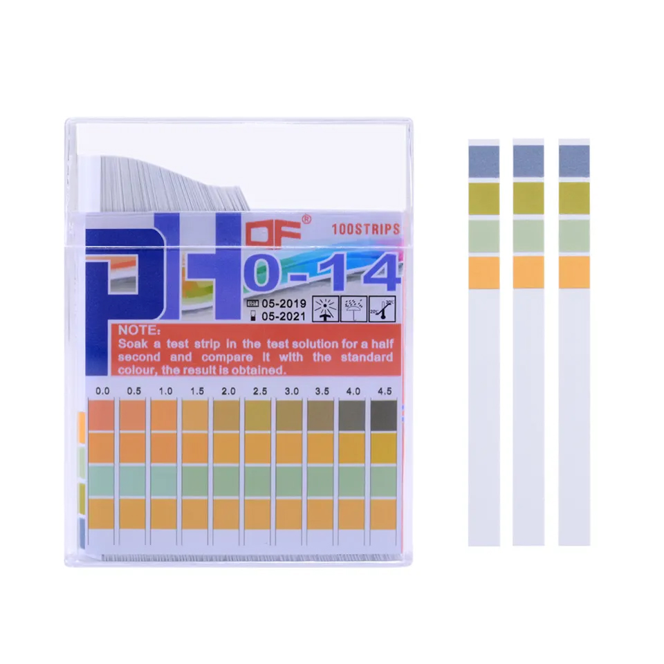pH Δείκτης (Ταινίες) 100 Strips pH 0-14