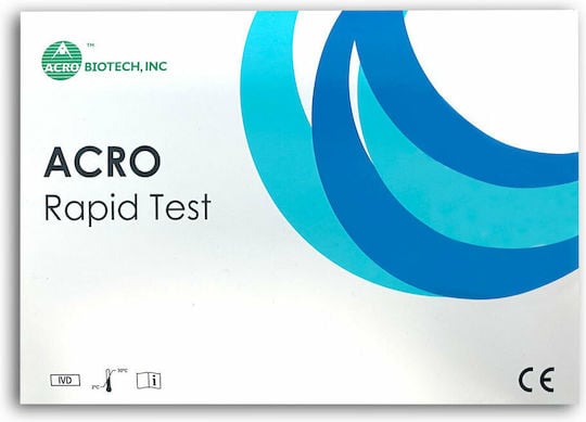 Test Rapid Strep A (Στρεπτόκοκκου) Acro 20τμχ Στοματοφαρυγγικό