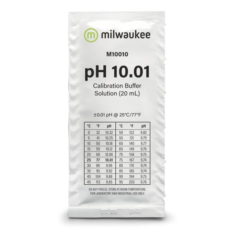 Διάλυμα Βαθμονόμησης Πεχαμέτρου (20ml) (pH 10.01@25 C° ) 1τμχ Milwaukee Ref:M10010