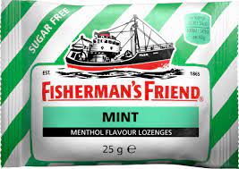 Fisherman's Friend Extra Strong Mint - Μέντα (Πράσινο) Καραμέλες 12x25gr