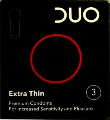 Duo Sensitive Very thin 3pcs Ref:46596