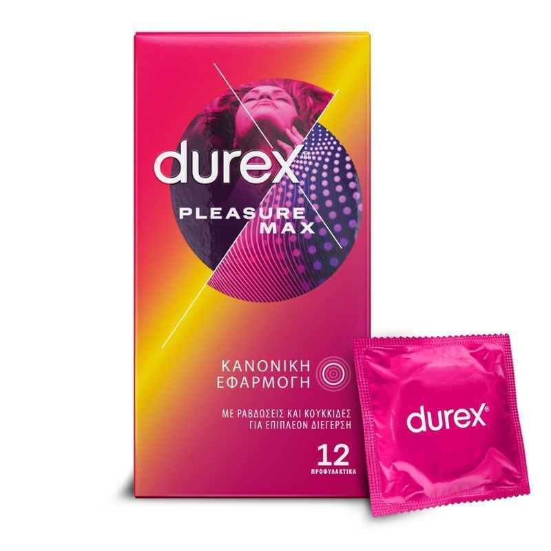 Durex Pleasuremax 12τμχ