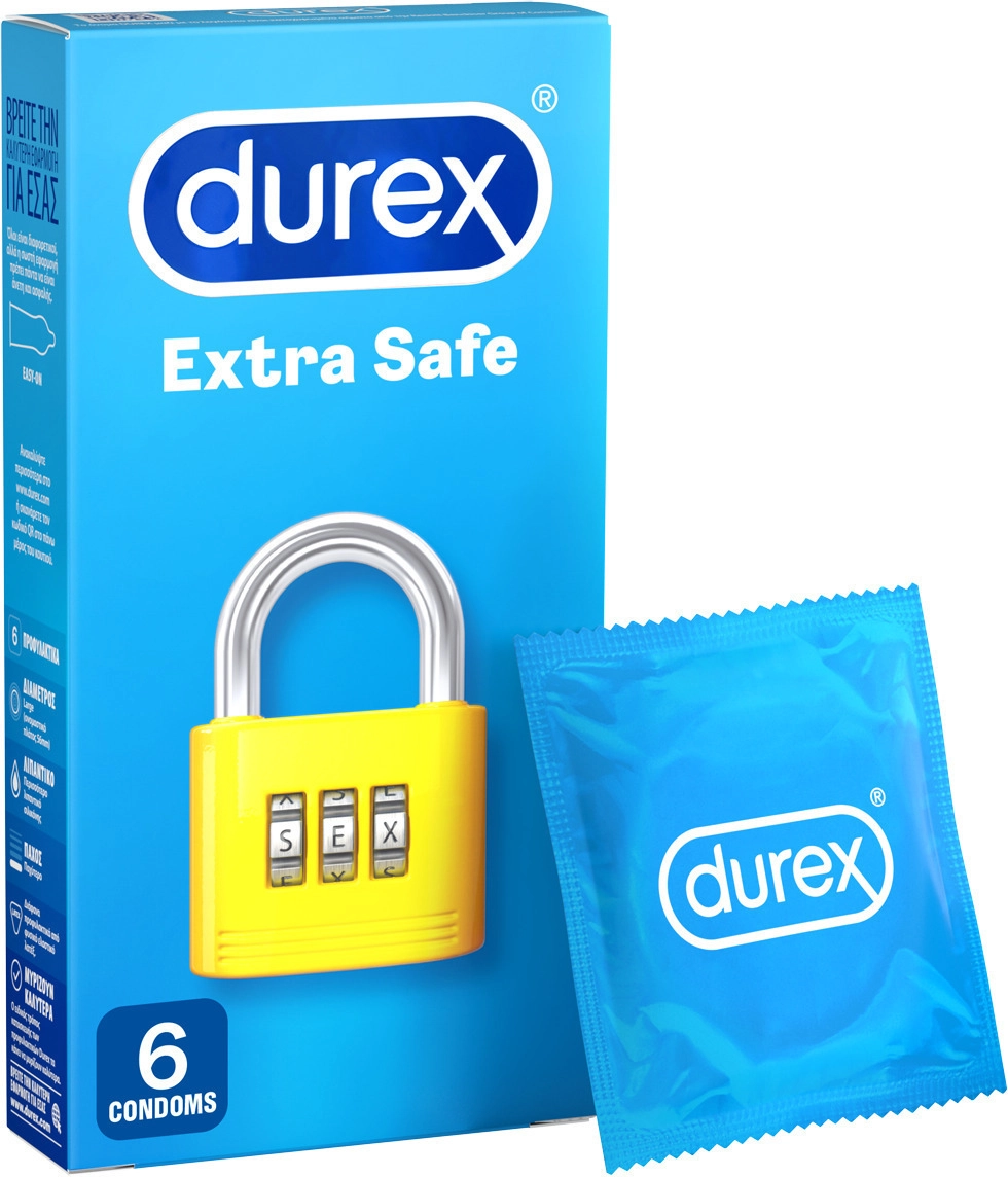 Durex Extra Safe 6τμχ