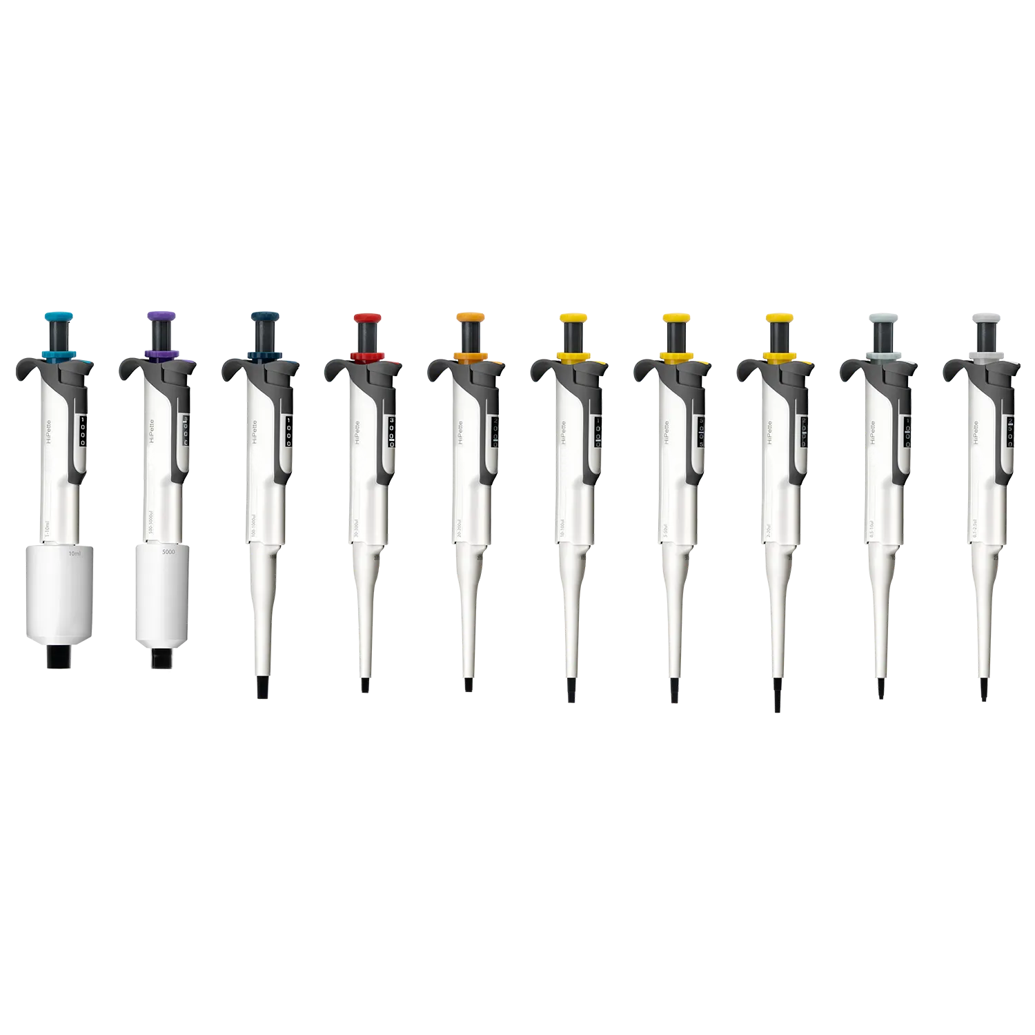 Πιπέτα Μεταβλητού Όγκου Hipette Manual Single Channel 0,5-5ml