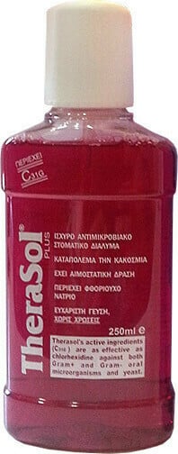 Therasol Plus Mouthwash Red 250ml 