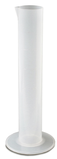 Volumetric Cylindrical Plastic Volumetric Tube 250ml