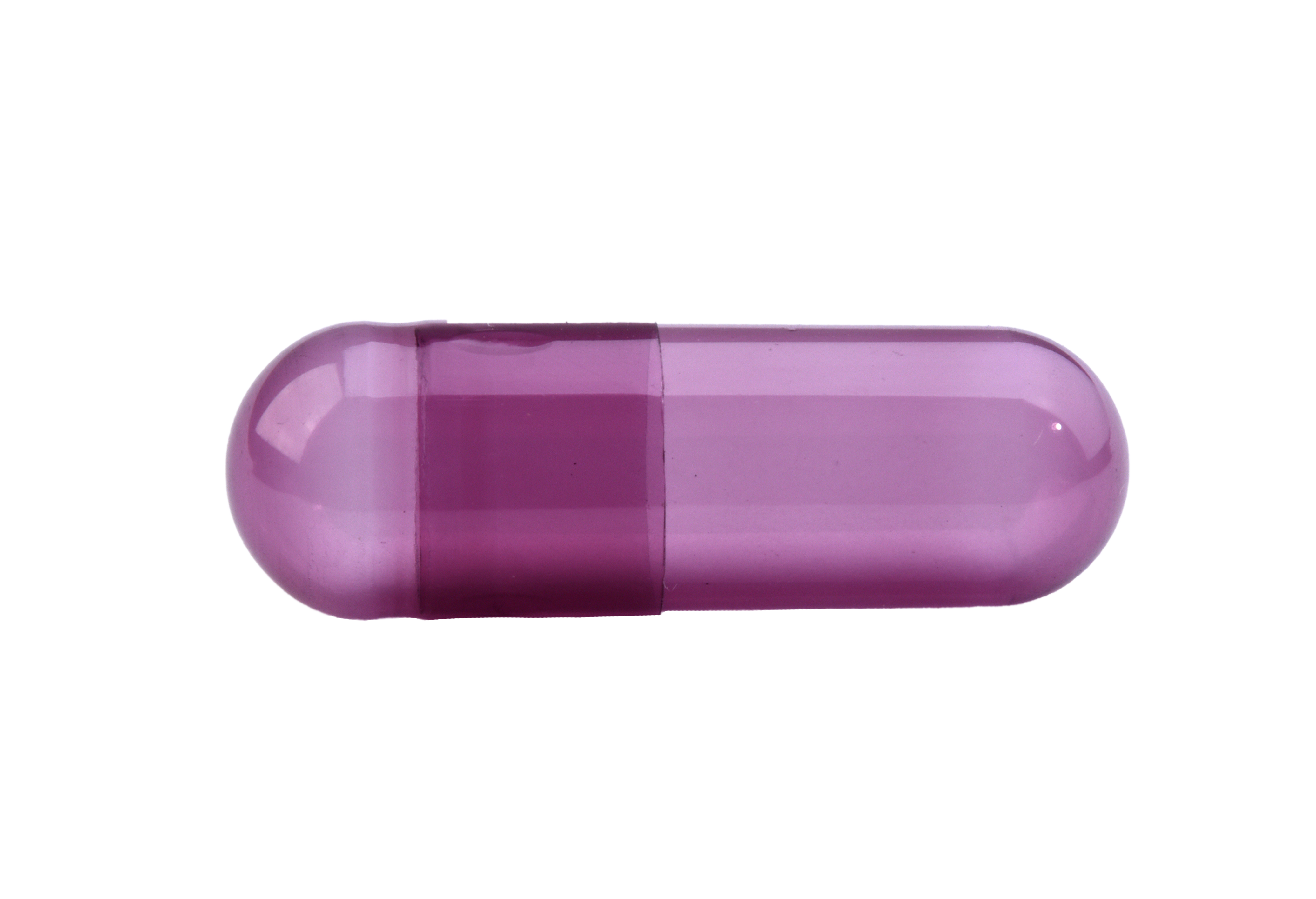Capsules (Κάψουλες) 500mg N0 1000τμχ Μωβ Διαφανείς Φυτικές  / Purple Natural Transparent Vegetarian