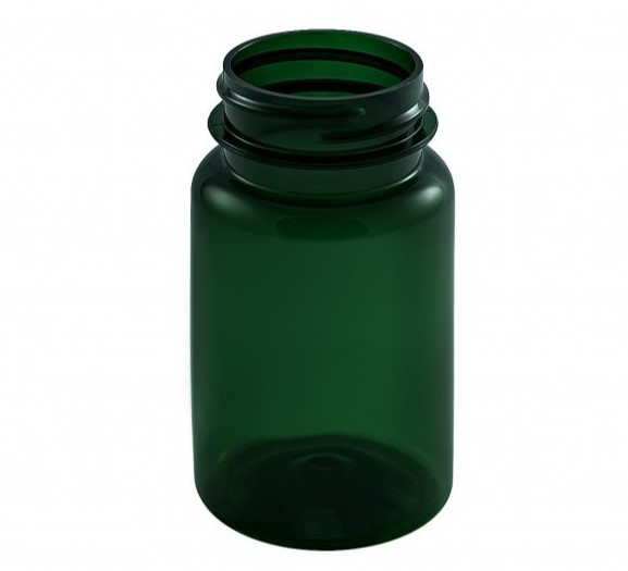 PET container 100PSV Green Wide mouthpiece 50pcs