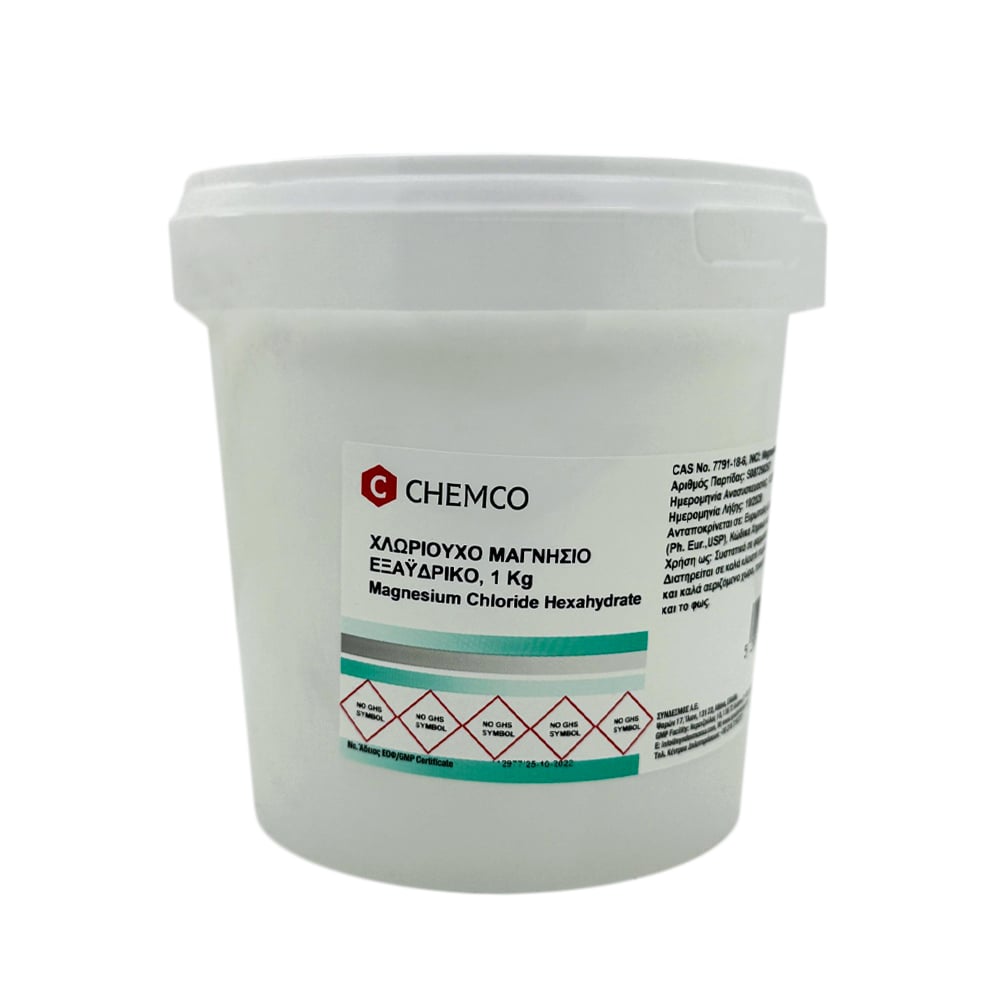 Magnesium Chloride Hexahydrate PH.EUR E511 CHEMCO 1kg