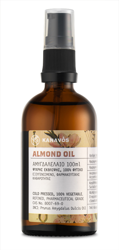 Almond Oil (Αμυγδαλέλαιο) Ph.Eur. Kanavos 100ml