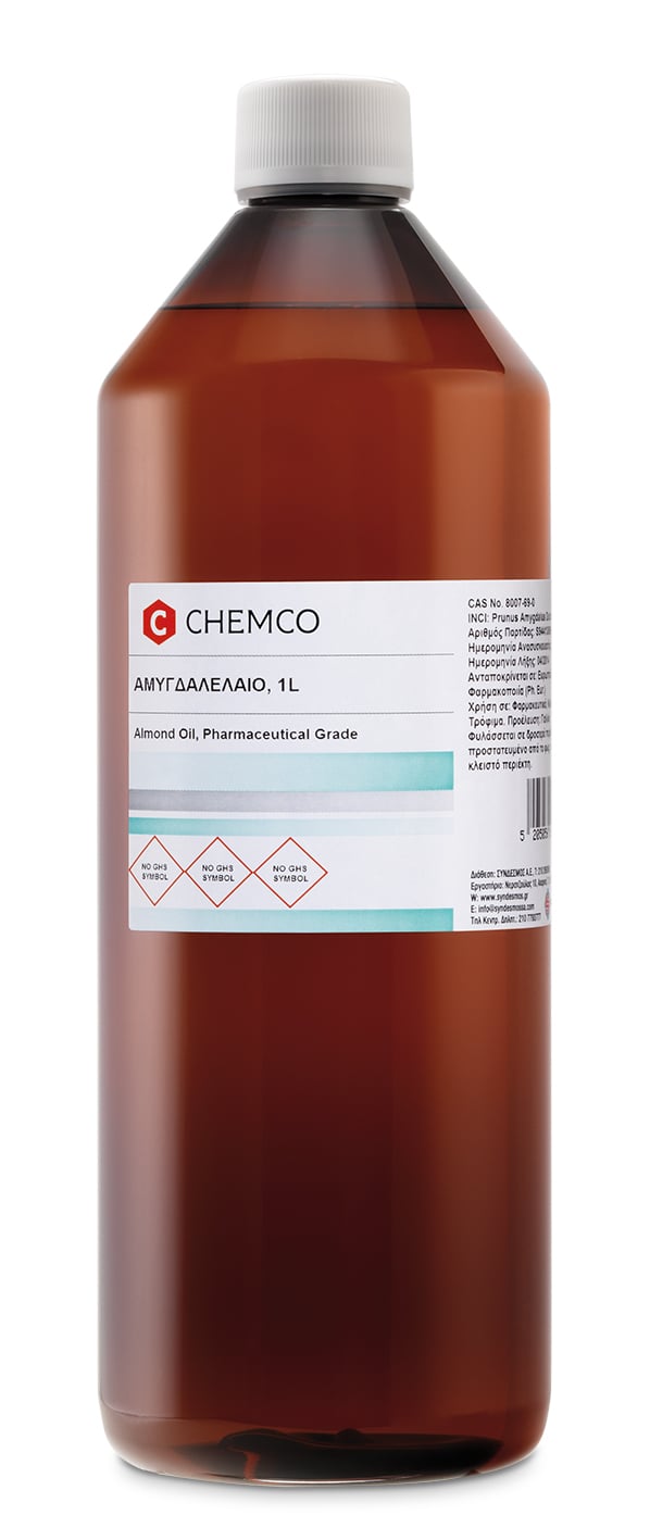 Almond Oil (Αμυγδαλέλαιο) Ph.Eur. CHEMCO 1lt