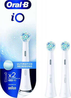 Oral b Αντ/κό Ηλ. Οδοντόβουρτσας iO Ultimate Clean White 2τμχ P&amp;G