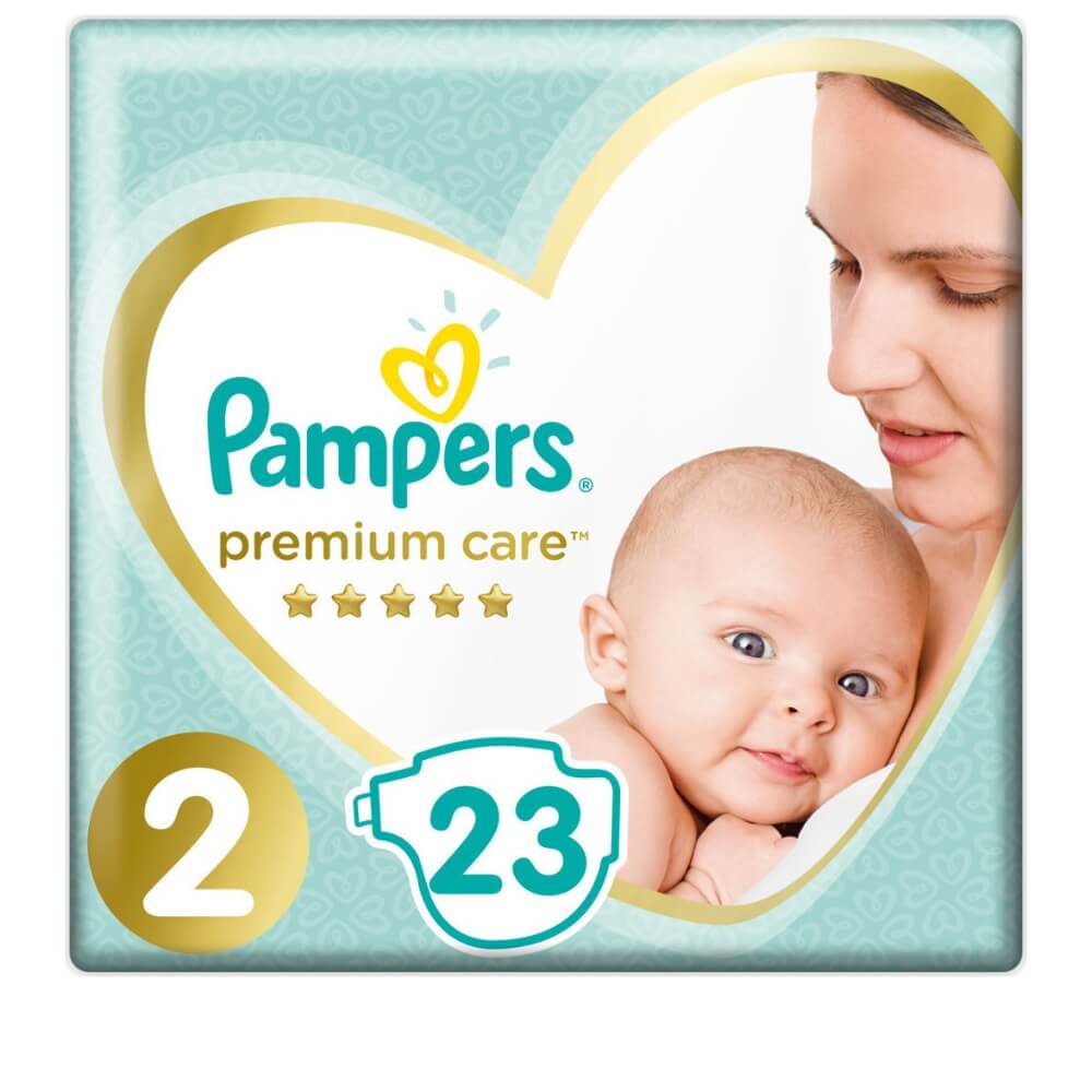 Pampers Premium Care Μέγεθος 2 3-6kg 23τμχ
