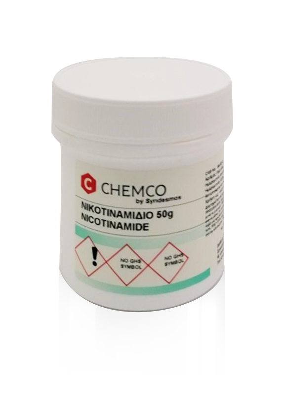 Nicotinamide / Vitamine PP / Niacinamide Ph.Eur. FCC CHEMCO 50gr