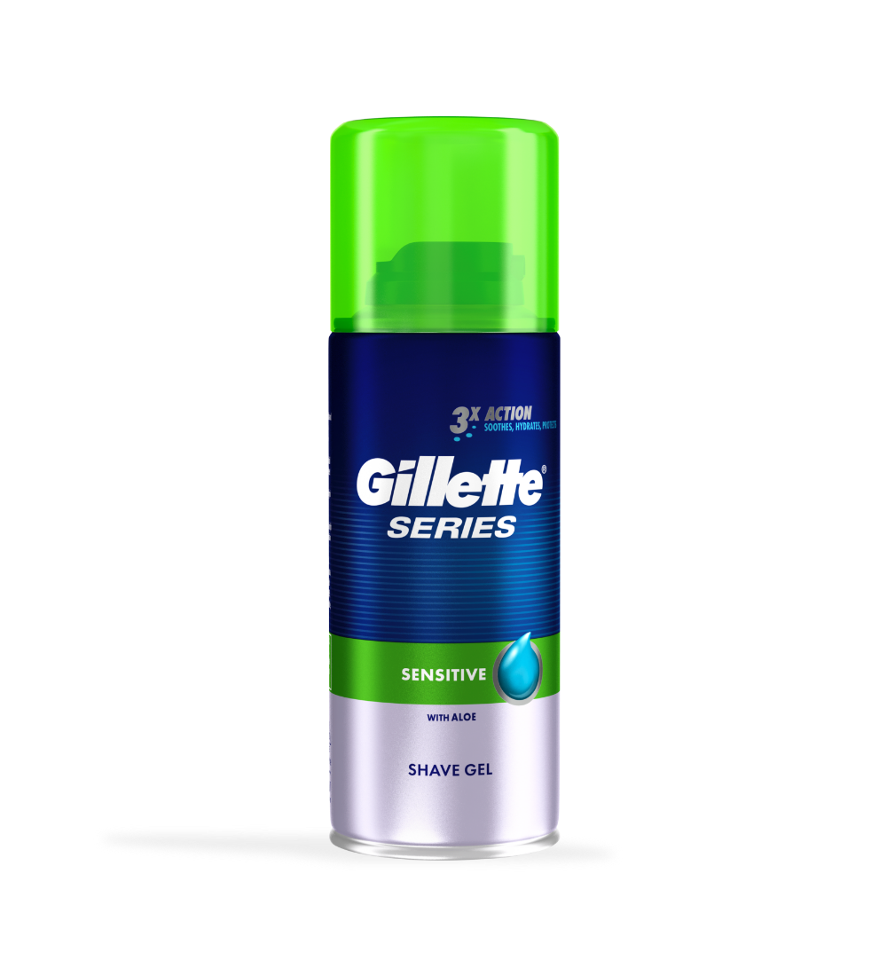 Gillette Gel Ξυρίσματος για Άνδρες Series Gel Sensitive Skin 75ml