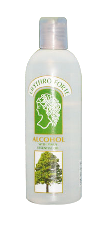 Erythro Forte Alcohol Lotion 75° 240ml with Pine Essential Oil