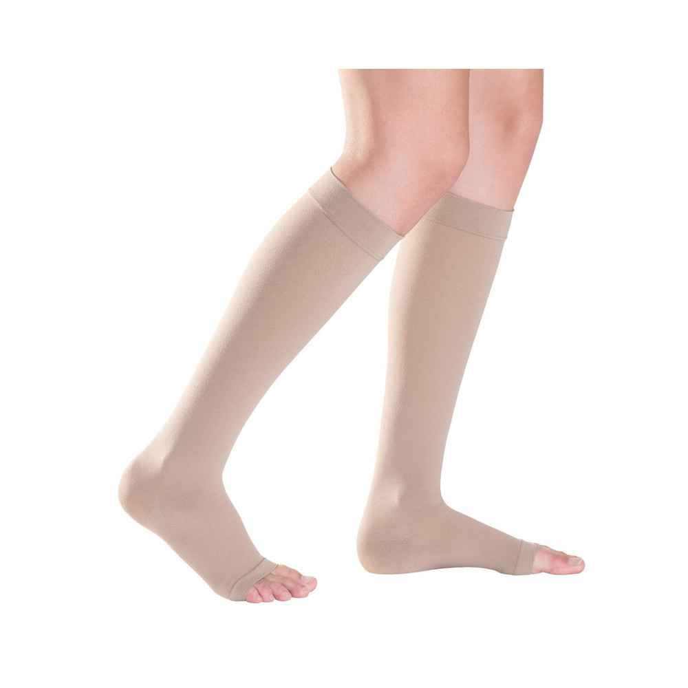 Sigvaris Kάλτσα Κάτω Γόνατος AD Large Short Open Toe Crispa Ref: 16064 (Κ.Π)