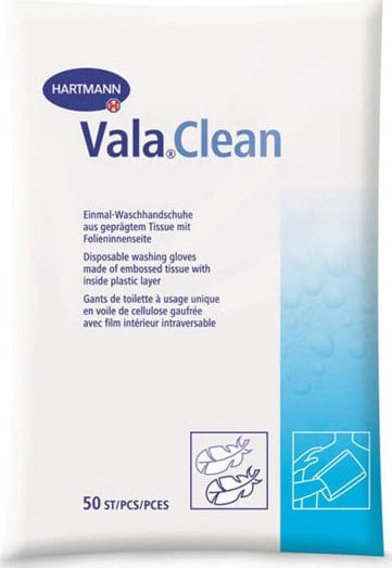 Valaclean Soft Bath Gloves 50pcs 992242