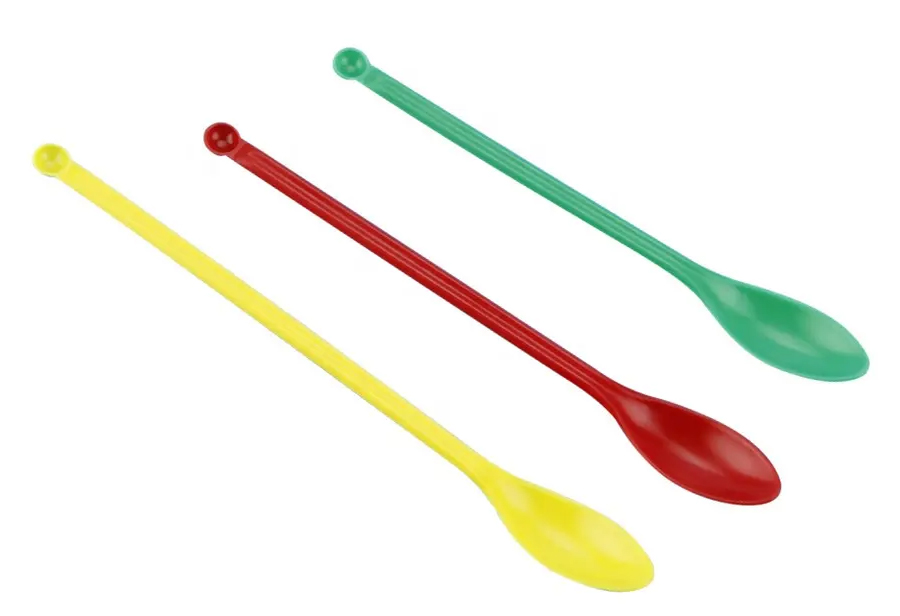 Κουτάλι Πλαστικό & Micro Spoon 3τμχ 12,5cm/13,5cm/15cm
