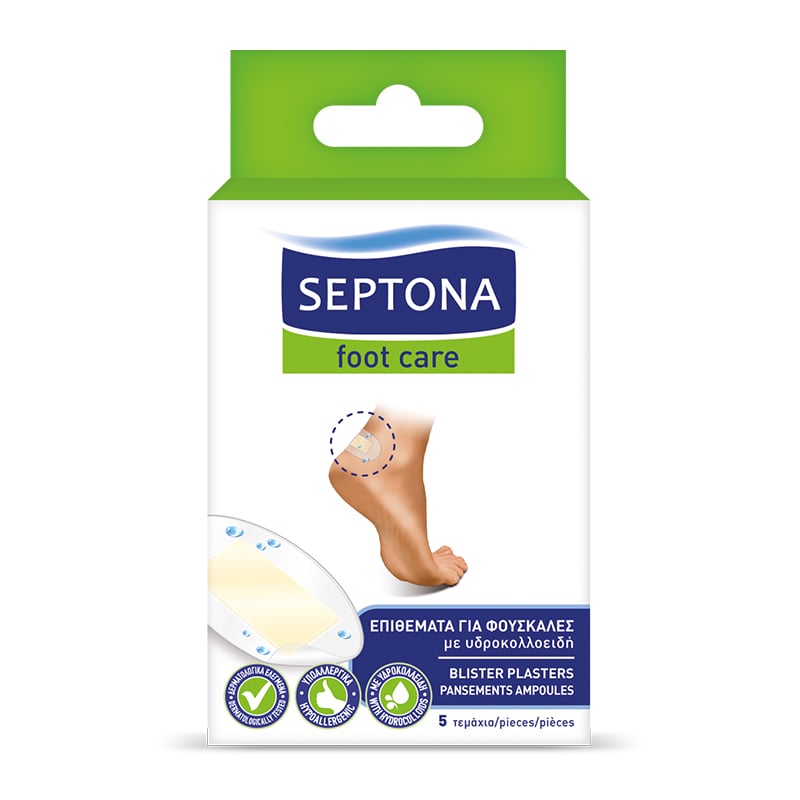 Septona Επιθέματα Foot Care για Φουσκάλες 5τμχ
