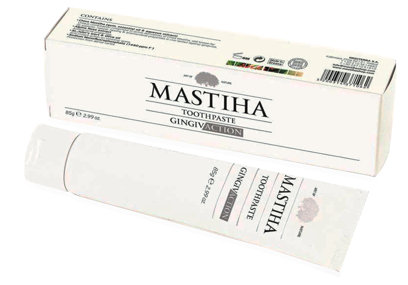 Mastiha Mastic Toothpaste Gingivaction Gluten Free 85gr