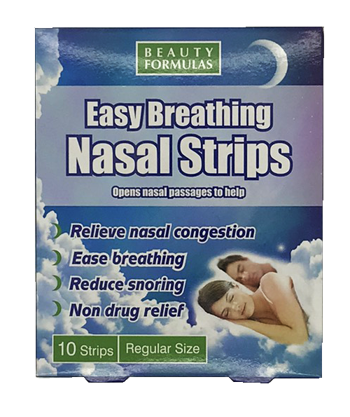 Beauty Formulas Easy Breathing Nasal Strips Regular 10pcs