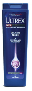 Ultrex Men Delicate Touch Αντιπιτυριδικό Σαμπουάν για Ξηροδερμία 400ml.