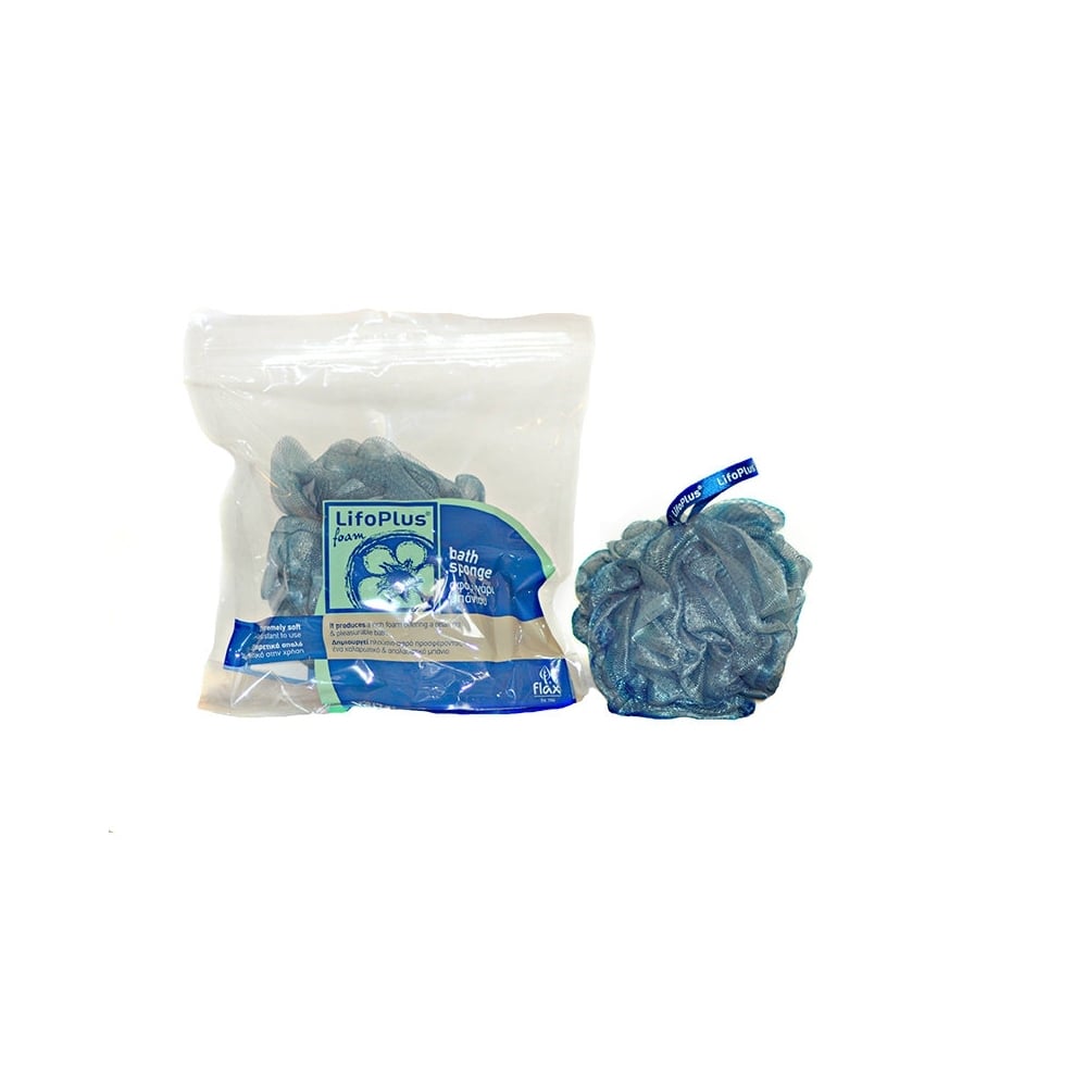 Lifoplus Bathroom Sponge (Tuli) Bicolour-Blue Ref:401163