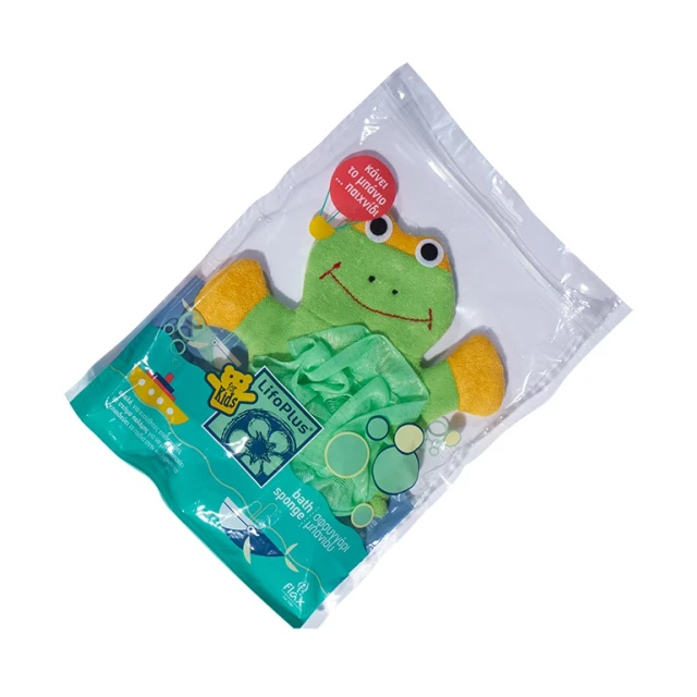 Γάντι Lifoplus Baby Φιγούρα Ζωάκι-Πράσινος Βάτραχος Ref:401149