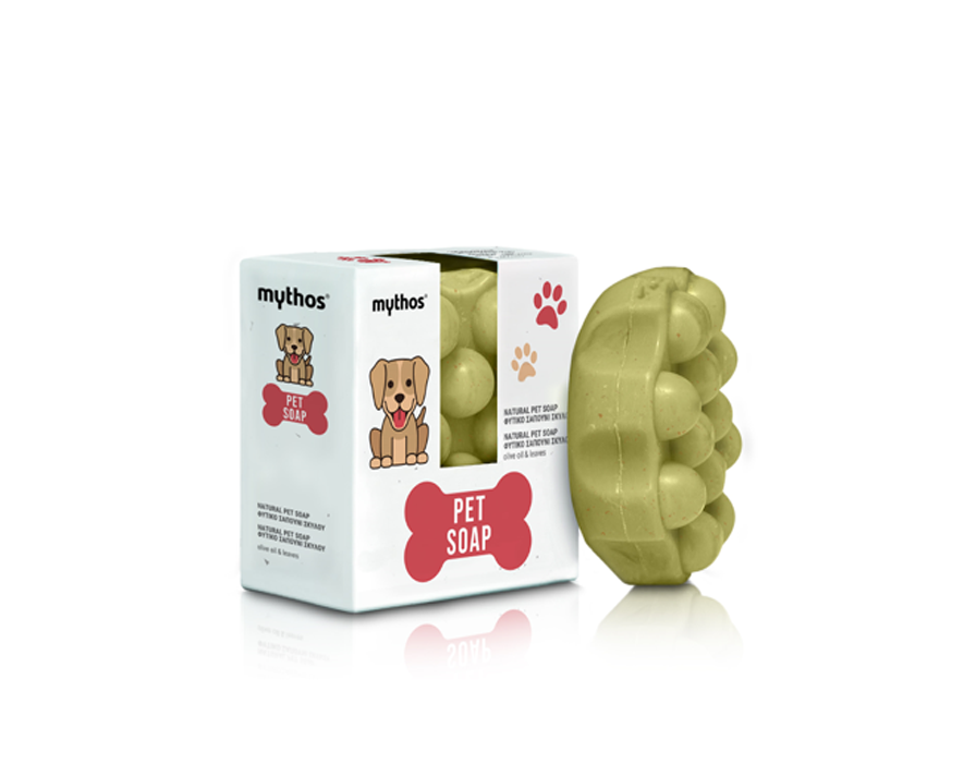 MYTHOS Φυτικό Σαπούνι Για Σκύλους Pet Soap 100gr Ref:542002