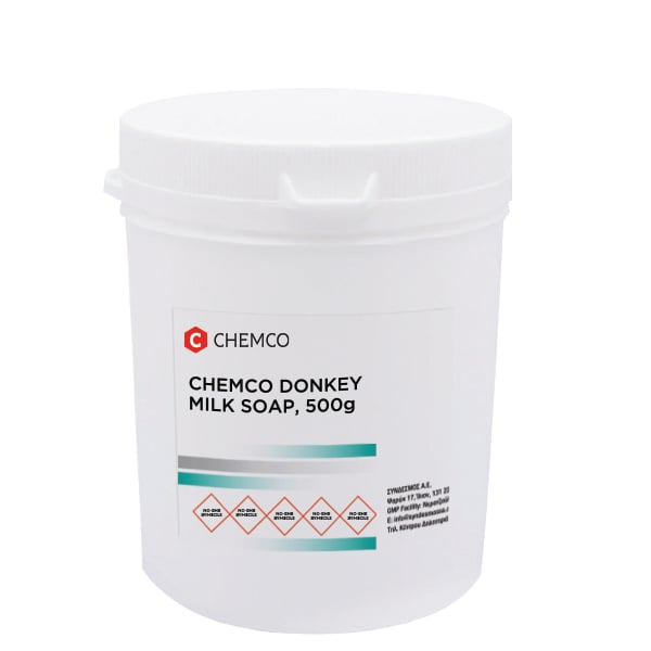CHEMCO Soap Base Donkey Milk (Σαπωνόμαζα Γαϊδούρας) 500gr