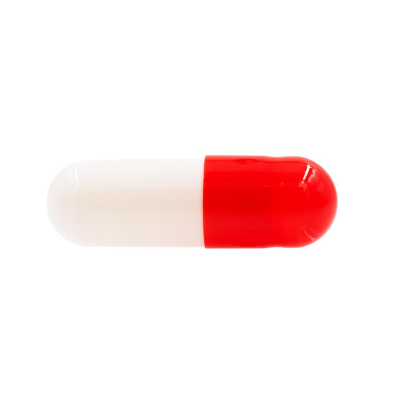Capsules 200mg N2 1000pcs Red-White