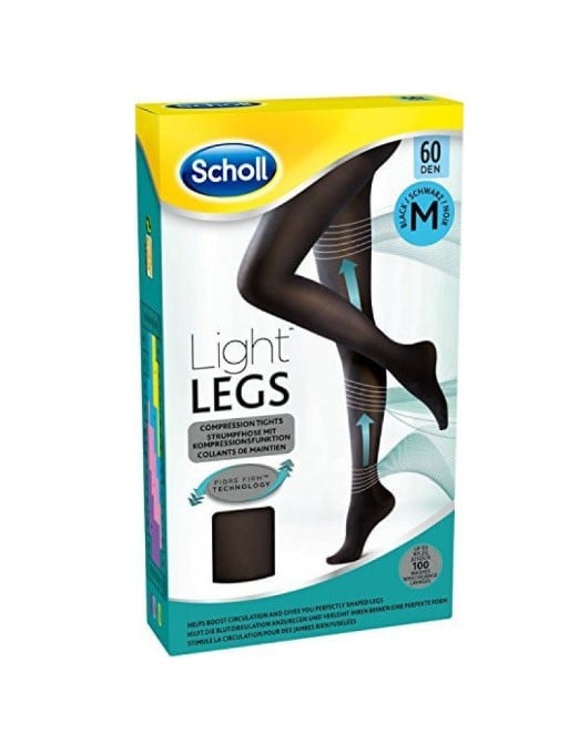 Scholl Light Legs Tights 60Den Black Medium