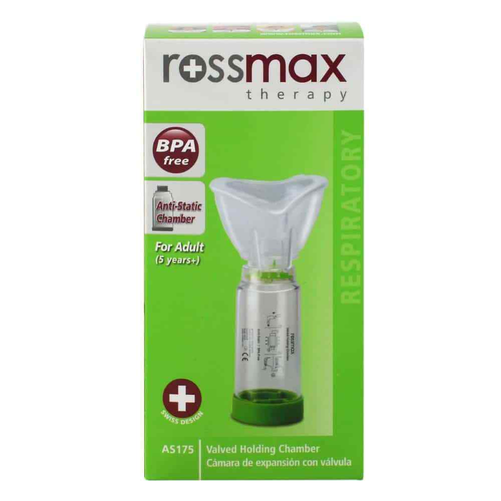 Μάσκα Εισπνοής Φαρμάκων Rossmax για Ενήλικες 5 χρονών+ Πράσινο