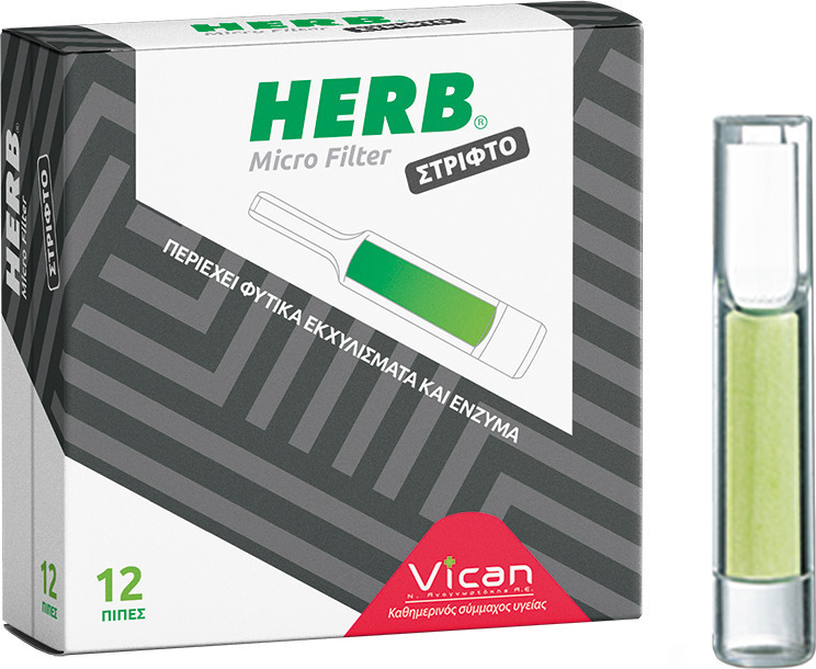 Herb Micro Filter 12pcs (Twisted Cigarette)