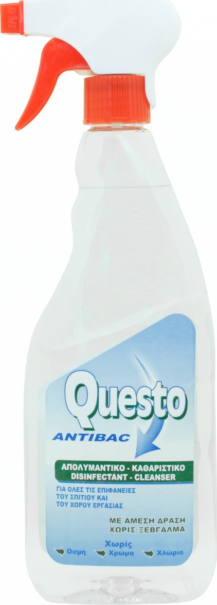Disinfectant-Cleaner Liquid Surface Spray Questo 500Ml