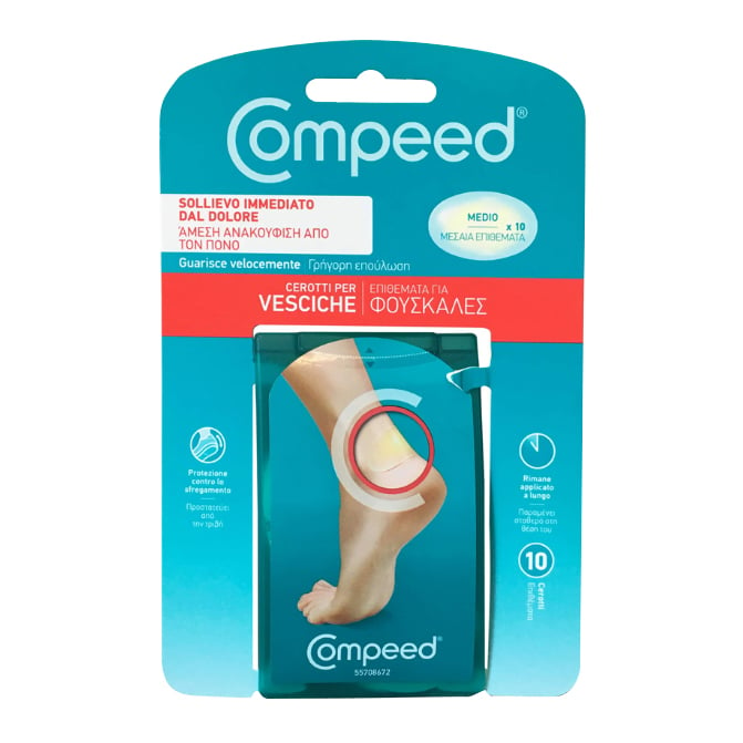 COMPEED® Blister Medium - Medium Pads for Blisters 10pcs