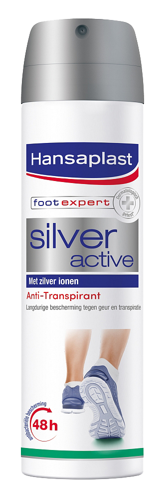 Hansaplast Antibacterial Σπρέυ Ποδιών (Silver Active) 150ml 48574
